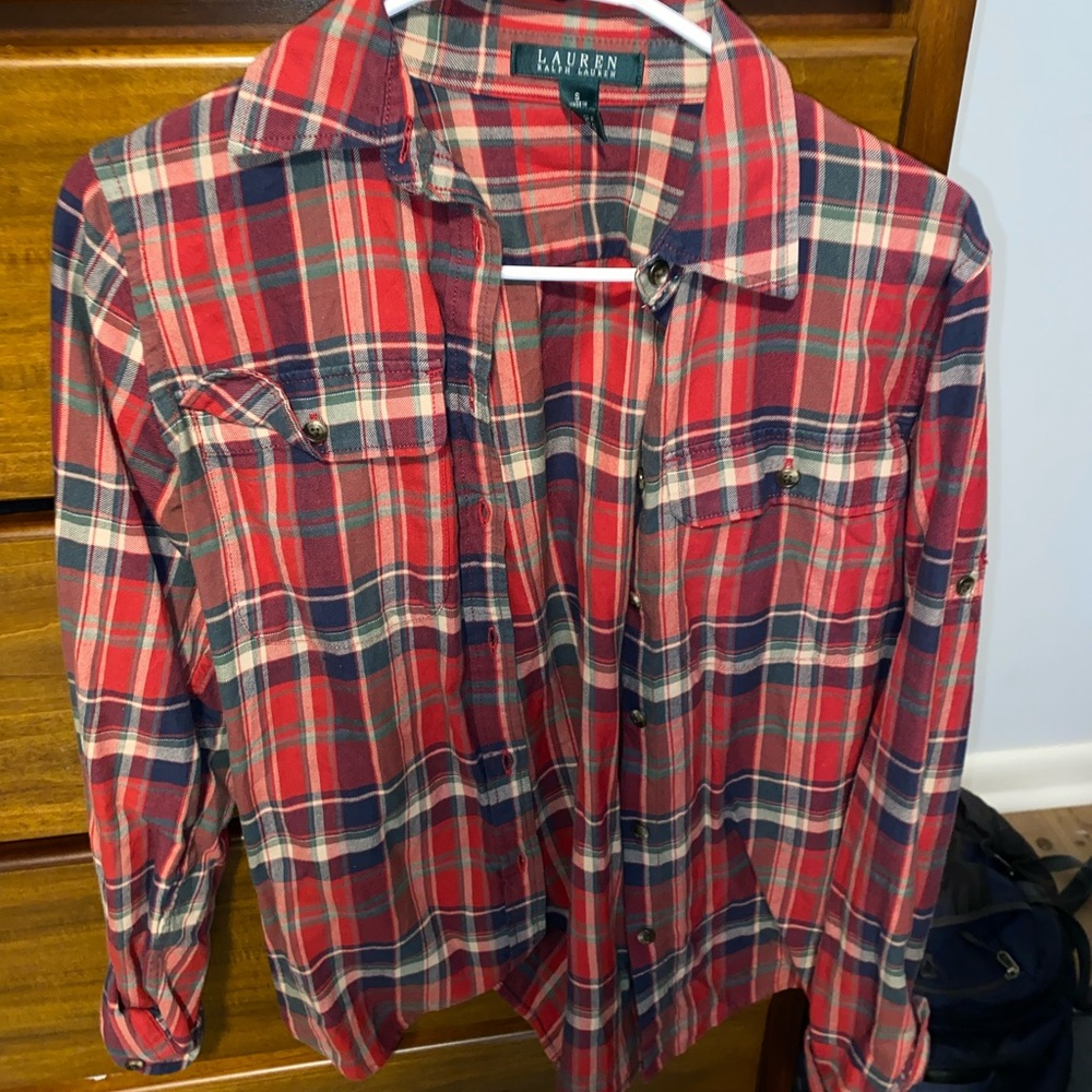 Ralph Lauren flannel, size S, good condition